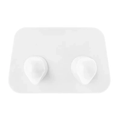 Obrázek VIGAR Wandhaken selbstklebend mit doppelte Haken, Weiß, 11,6 x 7,5