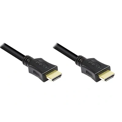 Obrázek High Speed HDMI® kabel s ethernetem, pozlacený konektor, 0,5 m, Good Connections®