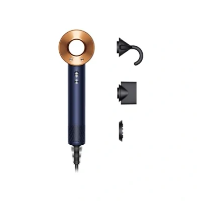 Obrázek Dyson Supersonic™ vysoušeč vlasů Straight+Wavy (noční modrá/měď)