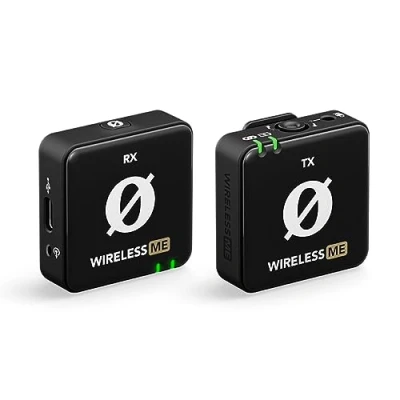 Obrázek RØDE bezdrátový ME TX Ultra kompaktní systém mikrofonů, technologie GainAssist a dosah 100 m pro videozáznamy, rozhovory vytváření obsahu (černý)