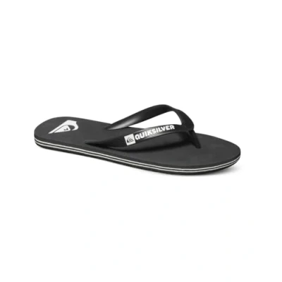 Obrázek Quiksilver Molokai Žabky, Muži, Velikost: 44, Black/white Umělé vlákno