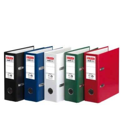Obrázek Herlitz 5275003 Pořadač maX. file protect A5 vysoký, FSC Mixed (různé barvy), 1 kus