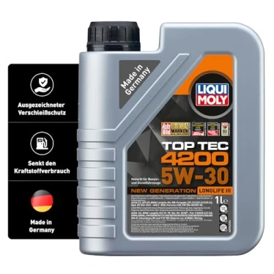 Obrázek Liqui Moly 3707 Top Tec 4200 motorový olej 5 W 30, 1 litr