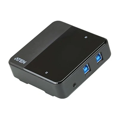 Obrázek Aten US3324 2 Port USB k C Sharing Černá ()