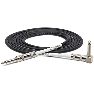 Obrázek Hosa GTR 205R, Guitar Cable, Straight to Right angle, 5 ft