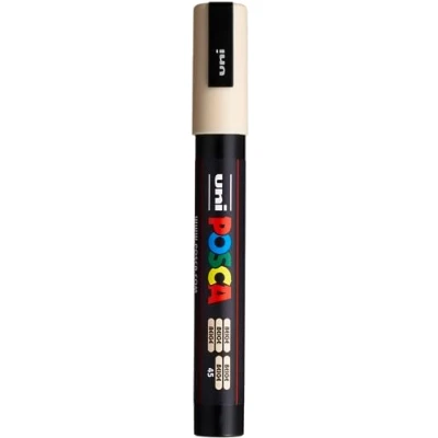 Obrázek uni ball 182572 POSCA Marker se středně jemným kulatým hrotem, béžový
