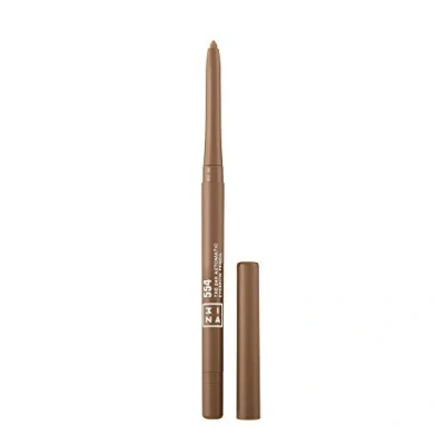 Obrázek 3INA MAKEUP The 24H Automatic Eyebrow Pencil 554 karamel dlouhotrvající 24 hodin voděodolná receptura integrované ořezávátko tužka na obočí precizní špička veganská Cruelty Free