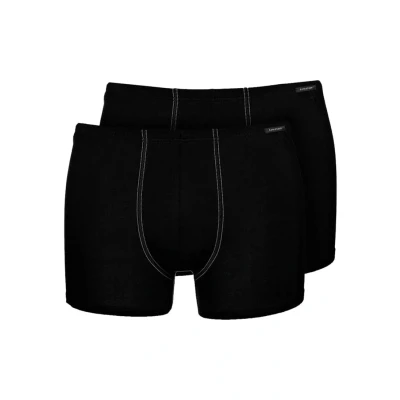 Obrázek Schiesser Essential Shorts 2 PACK Boxerky, Muži, Velikost: Small, Black