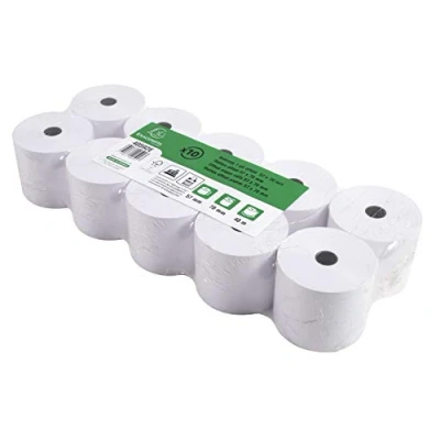 Obrázek Exacompta 40592E balení 10 ks pokladní role, 1vrstvý offset (bez dřeva) standard, šířka: 57 mm, délka 40 m, průměr jádra 12 mm 60 g/m² extra pro inkoustový tisk, pokladny, stolní kalkulačky a