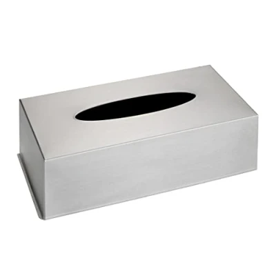 Obrázek WENKO box z ušlechtilé oceli na kosmetické ubrousky oceli, zásobník kapesníky, saténový