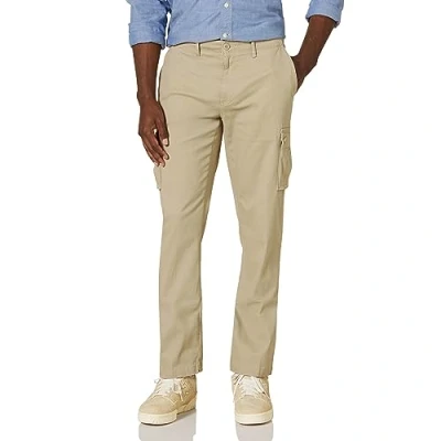 Obrázek Amazon Essentials Herren Gerade geschnittene Stretch Cargohose (erhältlich in Big &amp; Tall), Khakibraun, 40W / 34L