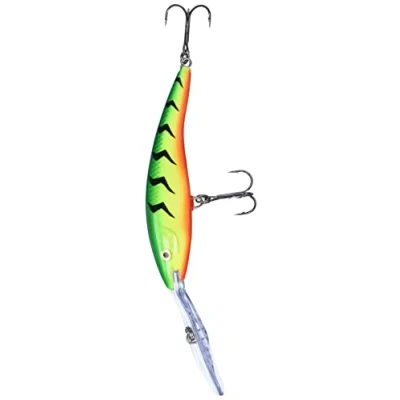 Obrázek Rapala Rybářská návnada Deep Tail Dancer Rybářské příslušenství z balzového dřeva stabilní lopata na potápění sladkovodní spřádání hloubka běhu 9 m rybí 11 cm, 22 g