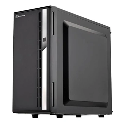 Obrázek SilverStone SST CS380 V2 Case Storage ATX Midi Tower pouzdro, podporuje 8x 3,5&quot; nebo 2,5&quot; Hot Swap přihrádky na pevné disky, uzamykatelné přední dveře, uvnitř + vně černě lakovaný