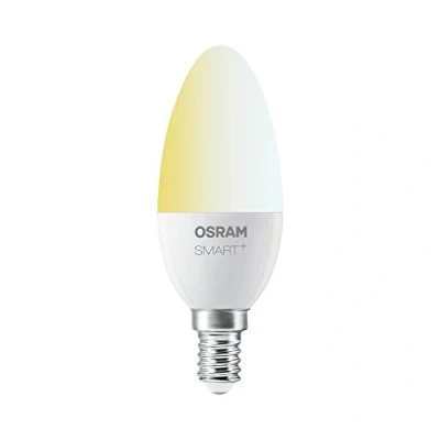 Obrázek OSRAM Smart + LED, ZigBee lampa se základnou E14, teplé bílé až denní světlo (2000K 6500K), stmívatelné, přímo Kompatibilní s Echo Plus a Show (2. gen.), Philips Hue Bridge