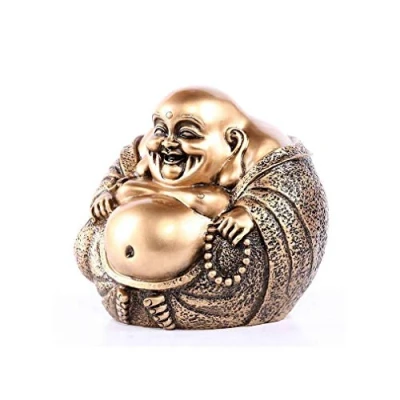 Obrázek lachineuse Großer lachender Buddha des Glücks, 16x16x16cm