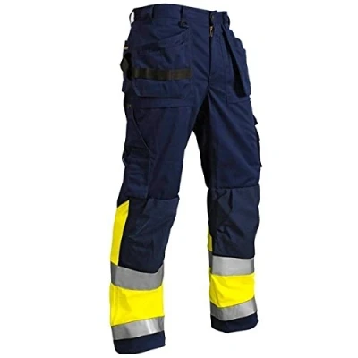 Obrázek Blakläder Bundhose High Vis Klasse1, 1 Stück, C54, marineblau / gelb, 152918608933C54