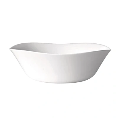Obrázek Bormioli Rocco 88001 Salatschüssel Parma Opal, Glas, Weiß, 26 x 14 cm, 1 Stück