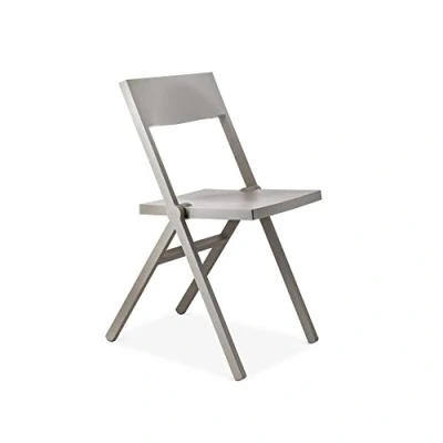 Obrázek Alessi Piana ASPN7032 skládací židle designu, v polypropylenu, zesílená skleněným vláknem, šedá