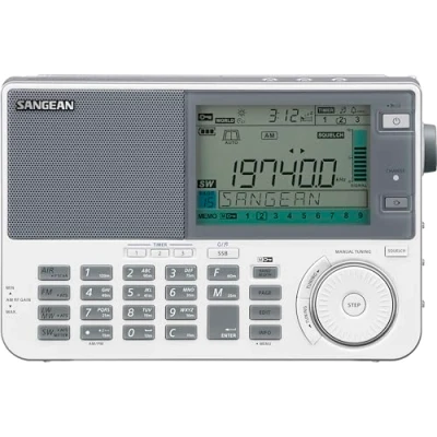 Obrázek Sangean ATS 909X2 Profi Weltempfänger mit UKW Stereo, versch. Farben weiß, 1109 00033 WS