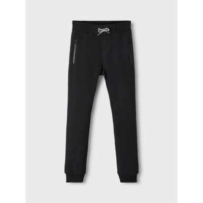 Obrázek Name it Nkmhonk PANT Teplákové kalhoty pro děti, Velikost: 80, Black
