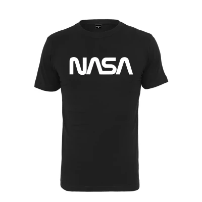 Obrázek Mister Tee Pánské NASA Worm Tee, černá