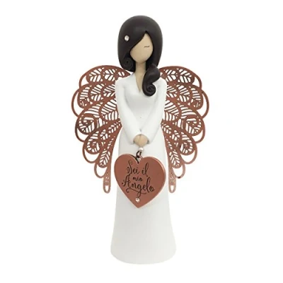 Obrázek You Are An Angel an009i Figur Engel, Keramik, Weiß, 9.3 x 15.5 cm