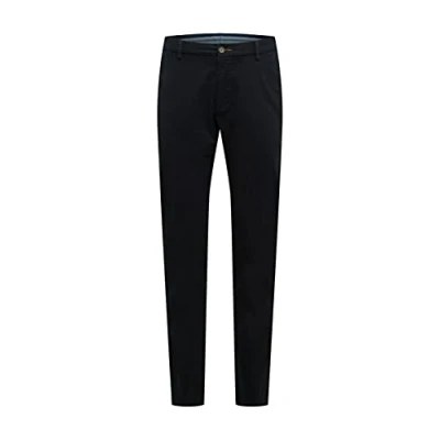 Obrázek Bugatti Chino Modern Fit kalhoty pro volný čas dlouhé strečové bavlna, černá (Black 290).