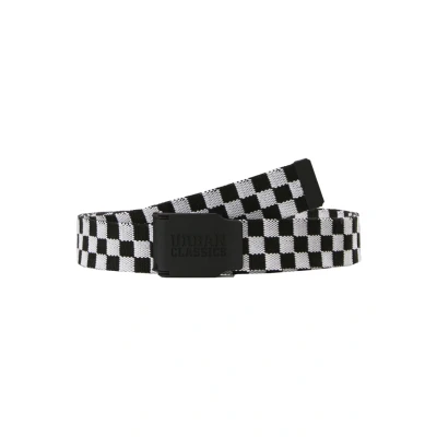 Obrázek Urban Classics Extra LONG BELT Pásek, Muži, Velikost: One Size, Black/white