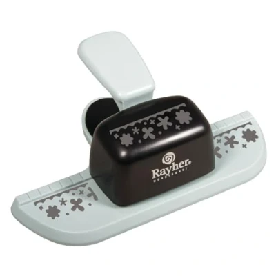 Obrázek Rayher Hobby 89760000 vyřezávač hranic, velikost květinového motivu 4,5 cm, vhodné pro papír/karton až do 200 g/m²