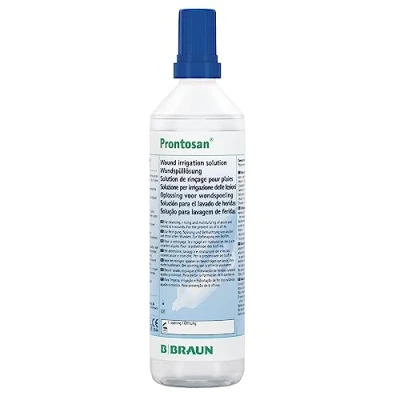 Obrázek Prontosan roztok pro mytí ran I čištění, oplachování a zvlhčení akutních, chronických infikovaných pokožky popálenin 350ml lahvička s rozprašovačem