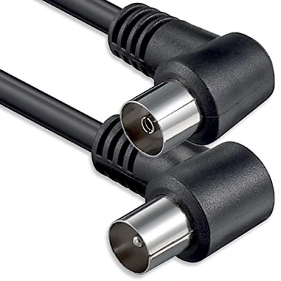 Obrázek 1aTTack.de anténní kabel s koaxiálním F konektorem, typ konektor spojka, jednoduchým, dvojnásobným, trojnásobným nebo čtyřnásobným stíněním, 75 db, 85 100 110 120 125 db