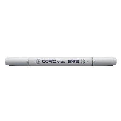 Obrázek COPIC Ciao Marker Typ C 2, cool gray č. univerzální zvýrazňovač rozložení, se středně širokou a štětcovou špičkou