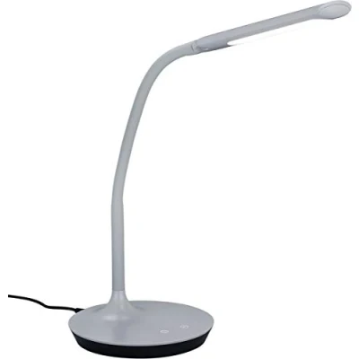 Obrázek Trio Leuchten 527090111 Polo A+, LED stolní lampa, plast, 5 W, integrovaná, šedá, 40 x 16,4 41 cm
