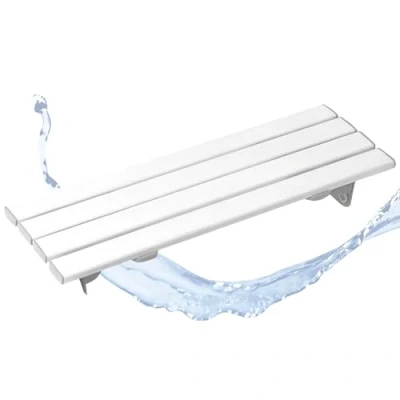 Obrázek Homecraft lavice Savanah Slatted Bathboard, 30 &quot;, Sprchová pro seniory, zdravotně postižené a handicapované, Komfortní lázeňská lavice, Transferová mísa sprchu nebo vanu, Odolnost proti rušení