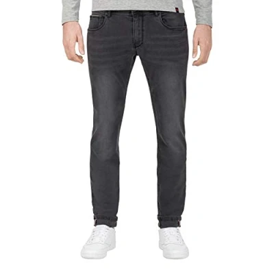 Obrázek Timezone Pánské Slim Scotttz Skinny Jeans, Šedá (Anthra Shadow Wash 8650)
