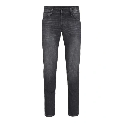 Obrázek Jack &amp; Jones Jjiglenn Jjfox Džíny Slim Fit Black denim, Muži, Velikost: 33x36, denim