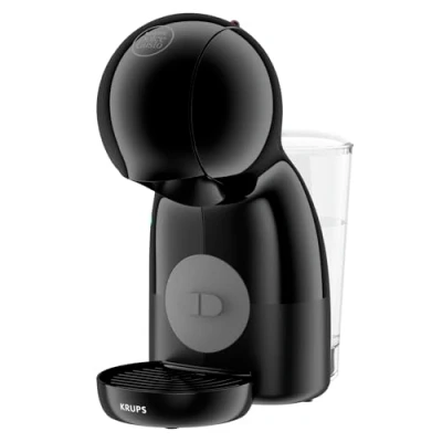 Obrázek NESCAFÉ Dolce Gusto Piccolo XS by KRUPS, kávovar na kávové kapsle, 15 bar, nádržka vodu 0,8 l, úsporný režim, hodí se do každé kuchyně díky nízké ploše, horké a studené nápoje, antracit, KP1A3B