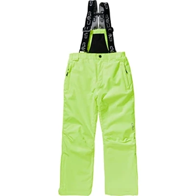 Obrázek CMP KID Salopette Unisex Zimní kalhoty pro děti, Velikost: 110, Yellow fluo