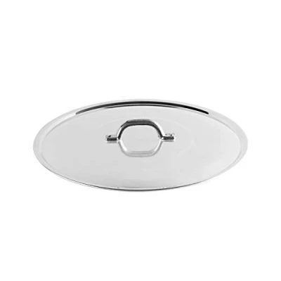 Obrázek Pentole Agnelli Family Deckel, Metall, Silber/schwarz, 30 cm