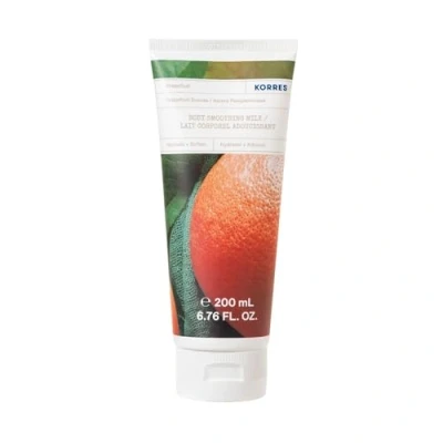 Obrázek KORRES GRAPEFRUIT SUNRISE vyhlazující tělové mléko s aloe vera, veganské, dermatologicky testováno, 200 ml