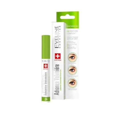 Obrázek Eveline Cosmetics Advance Volumiere sérum na řasy 3 v 1 s BIO RESTORE COMPLEX pro péči, podporu růstu a revitalizující