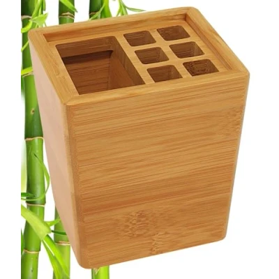 Obrázek Wedo 61407 toulec z bambusu, s několika přihrádkami, hnědá