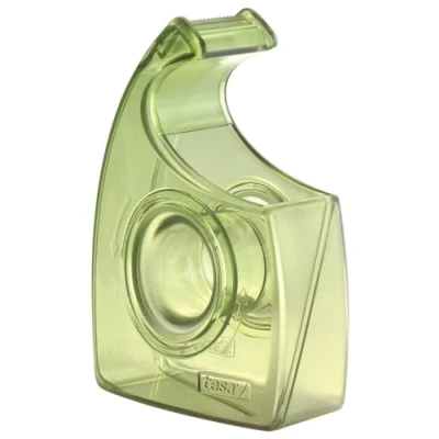 Obrázek tesa Easy Cut ruční odvíječ ecoLogo, prázdný, zelený, do 33 m: 19 mm