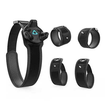 Obrázek Náramek pro Tracker AMVR + 2 řemínky na dlaně sledování celého těla HTC Vive Trackers 3.0/2,0 VR Bundle, příslušenství (5dílná sada)