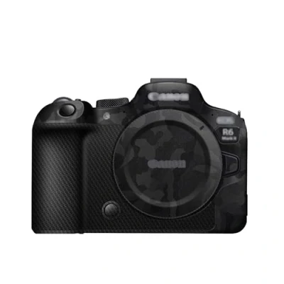 Obrázek JJC Anti Kratz Schutz Aufkleber, kompatibel mit Canon EOS R6 Mark II R6II spiegellose Kamera, rutschfeste Kameragehäuse Skin Cover Film (Tarnmuster)