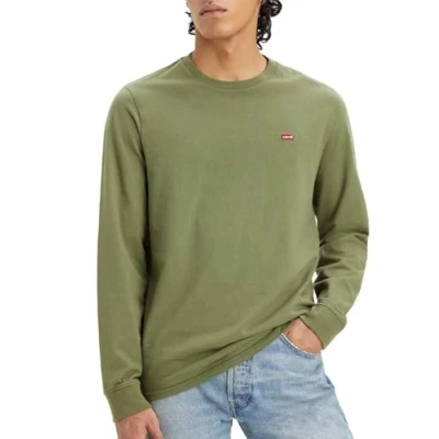 Obrázek Levi&#039;s Original TEE Top s dlouhým rukávem, Muži, Velikost: XS, Bluish olive