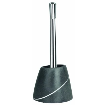 Obrázek Spirella &quot;Etna WC kartáč na toaletu ve vzhledu kamene z polyresinu 17 x 13 19 cm šedá
