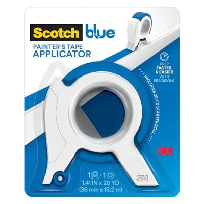 Obrázek ScotchBlue TA3 SB aplikátor malířské pásky, modrý, s 1 startovacím válečkem, 3,6 cm x 20 m