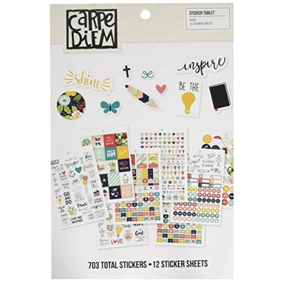 Obrázek Carpe Diem Faith Stickers A5 12/Pkg