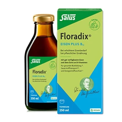 Obrázek Floradix Železo plus B 12 vegan doplněk stravy